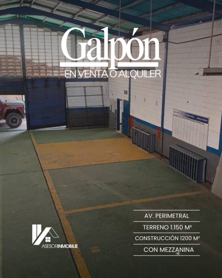 Galpón con Local Comercial — Av. Perimetral